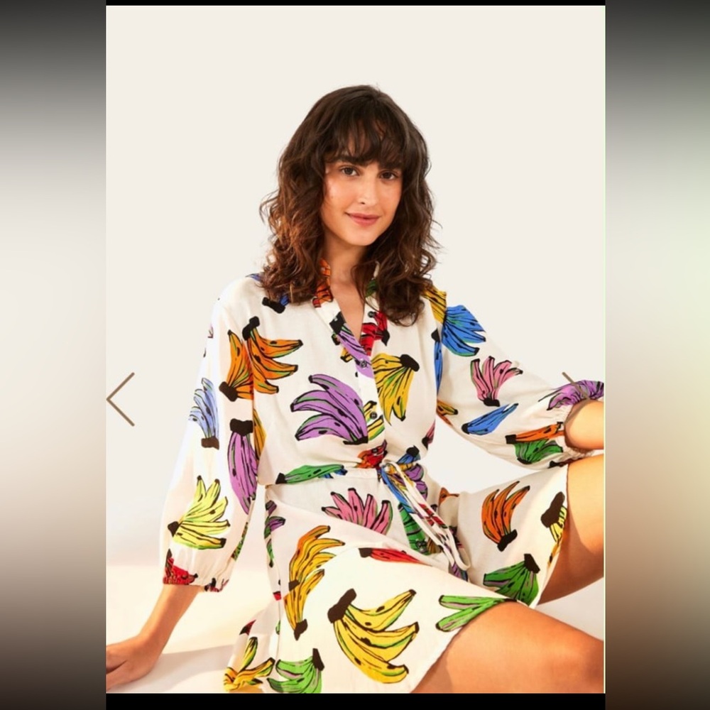 FARM RIO bananas romper